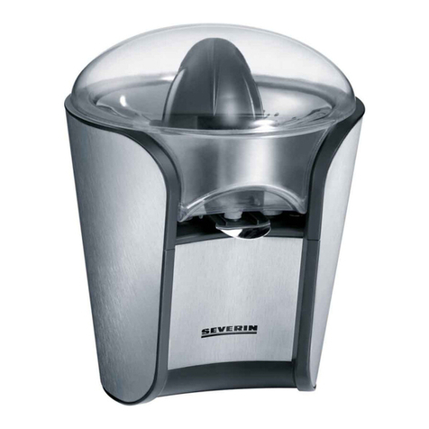 SEVERIN CP 3549 - User manual