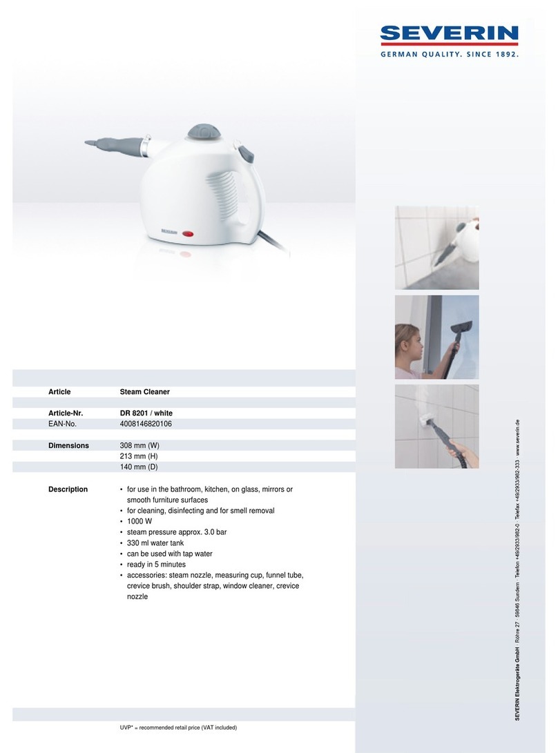 SEVERIN DR 8201 Dimensions