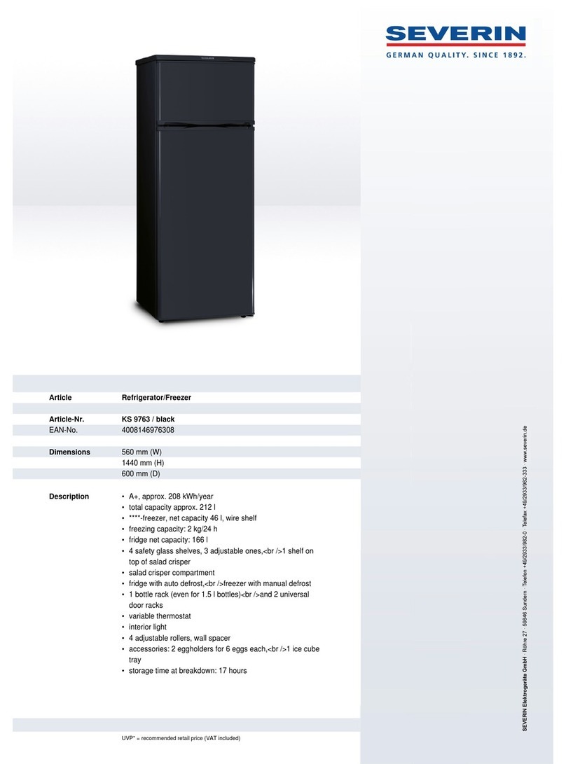 SEVERIN KS 9763 datasheet