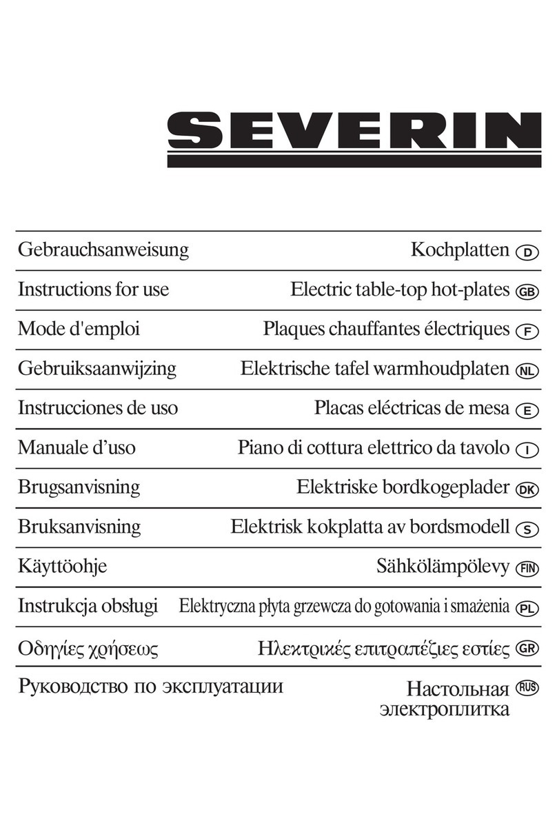 SEVERIN KP 1056 User manual