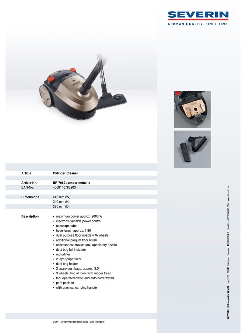 SEVERIN BR 7962 - datasheet