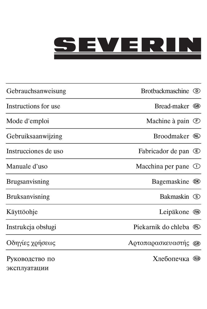 SEVERIN BM 3986 - User manual