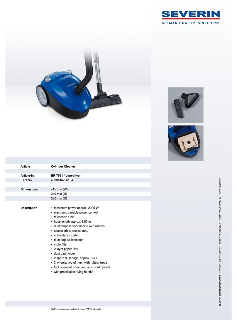 SEVERIN BR 7961 - User manual SEVERIN BR 7961 - User manual