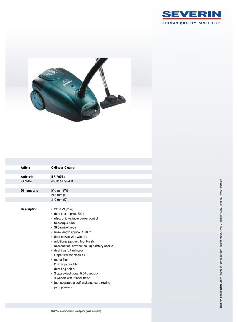 SEVERIN BR 7954 datasheet