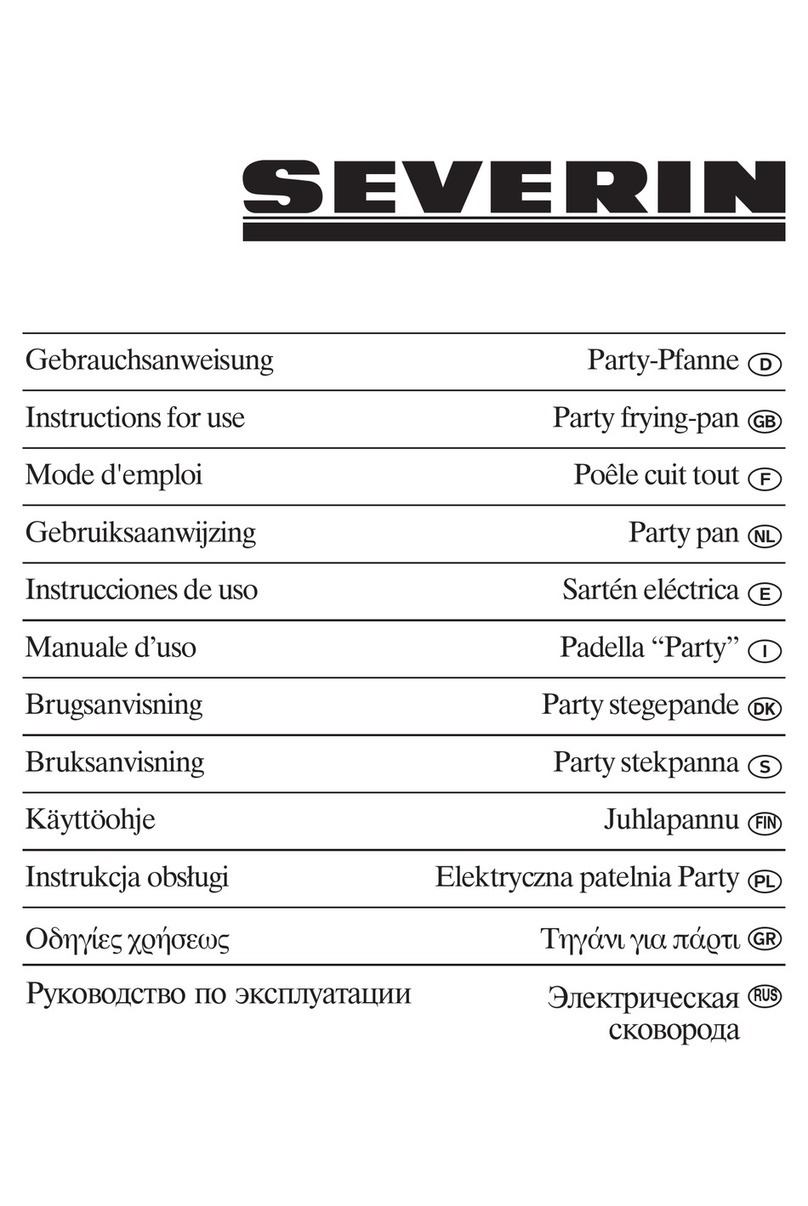 SEVERIN BP 2427 - User manual