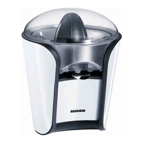 SEVERIN CP 3548 User manual