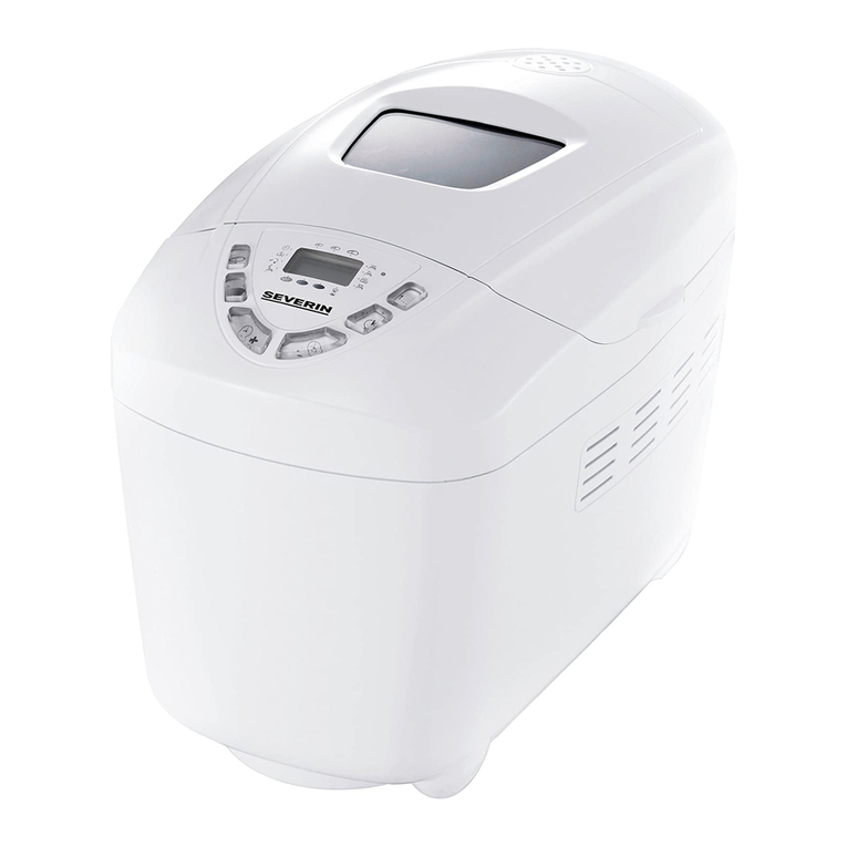 SEVERIN BROTBACKAUTOMAT BM 3992 User manual