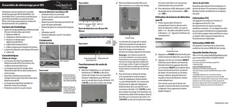 Rocket Fish RF-GWII012 Installation and operation manual