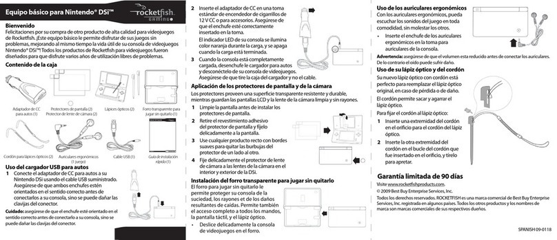 Rocket Fish RF-GDS013 Parts list manual
