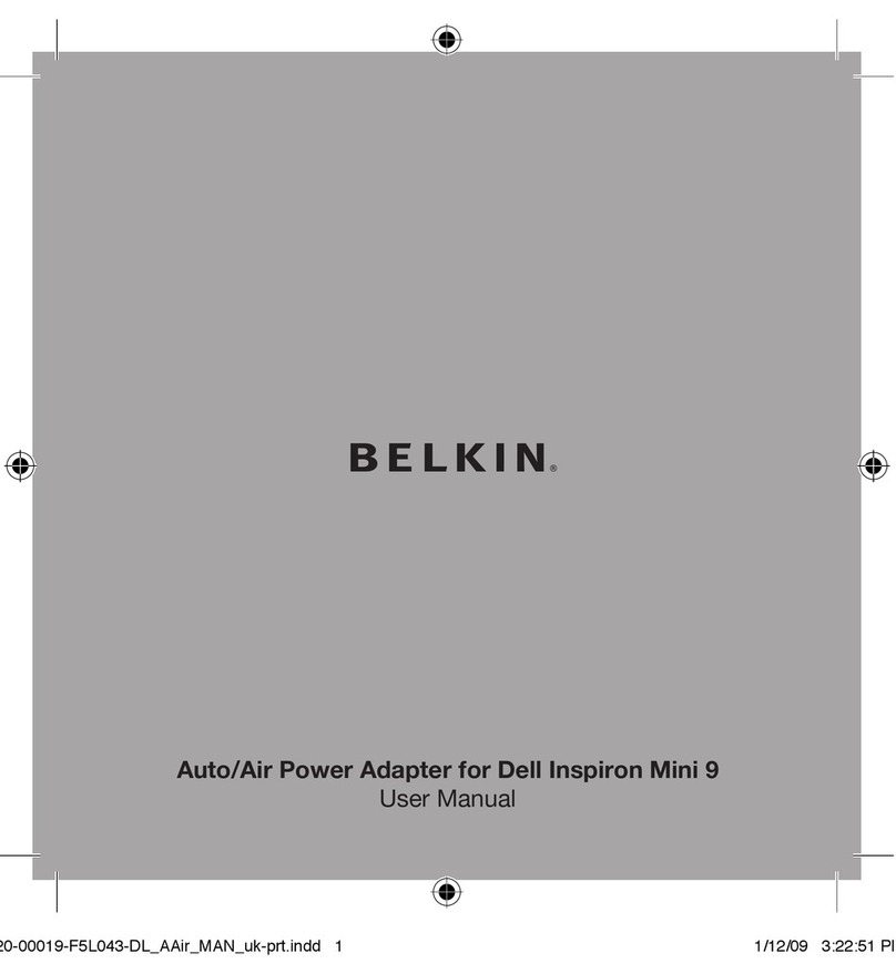 Belkin F5L043-DL User manual