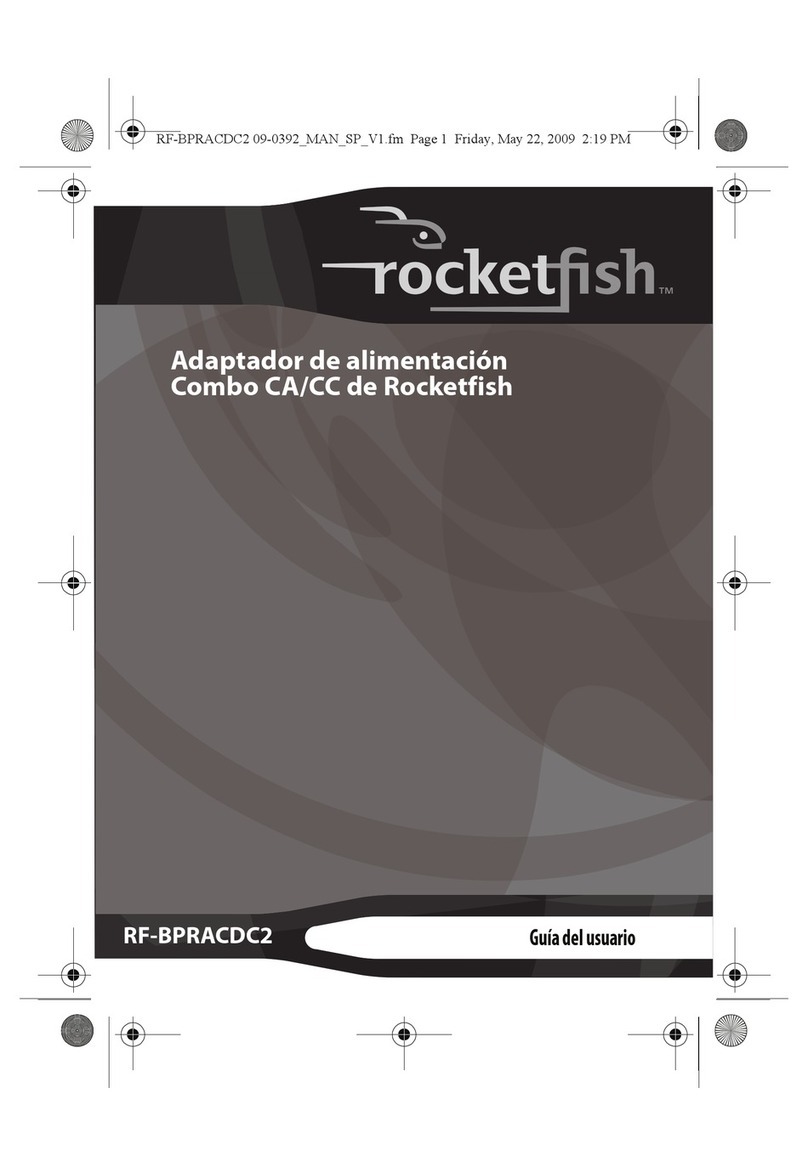 Rocket Fish RF-BPRACDC2 User manual