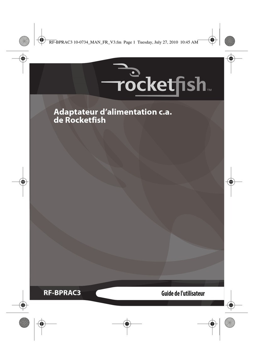 Rocket Fish RF-BPRAC3 User manual
