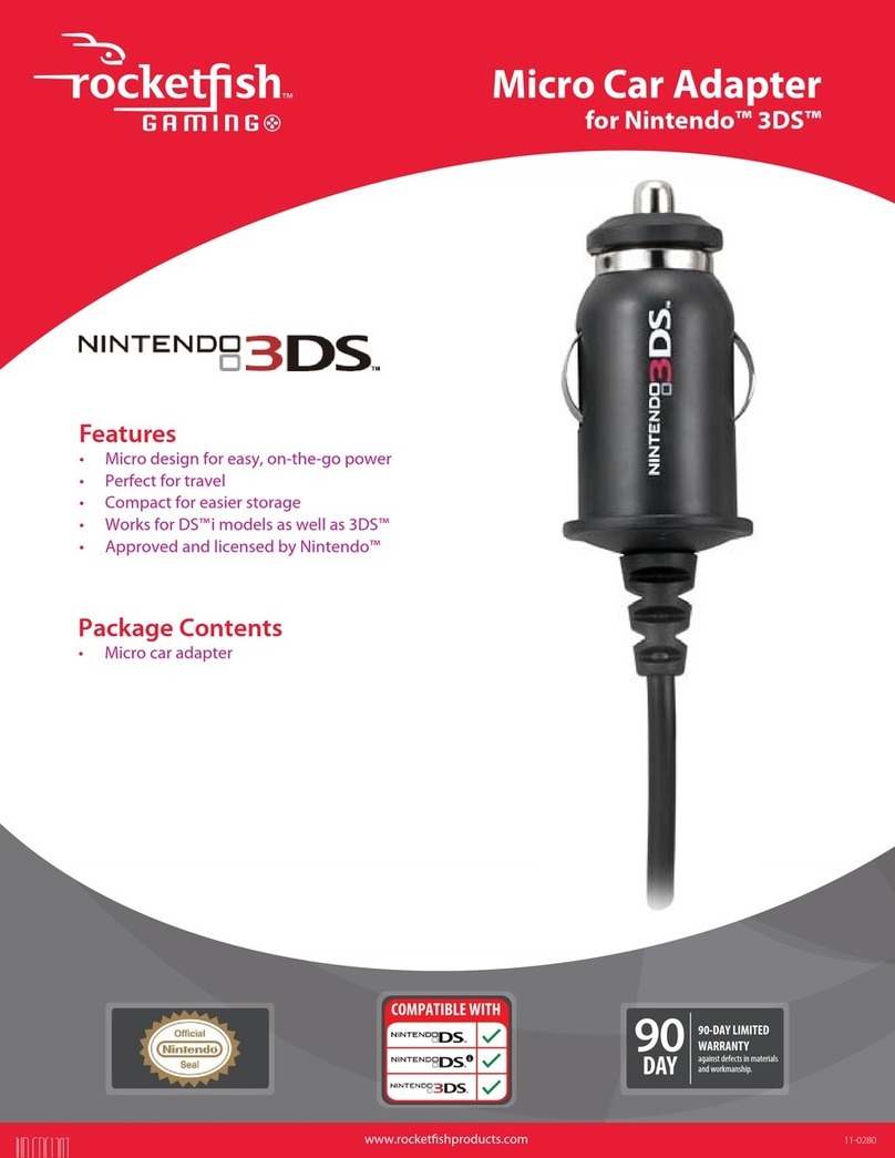 Rocket Fish ND-GDS1207 Owner's manual Rocket Fish ND-GDS1207 Owner's manual
