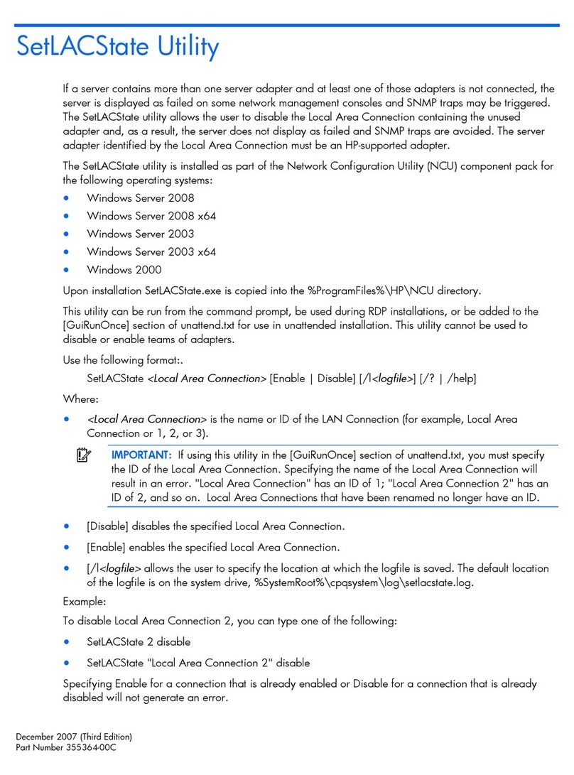 HP BladeSystem Dual NC370i - Multifunction Network... release note
