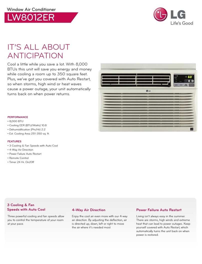 LG LW8012ER User manual