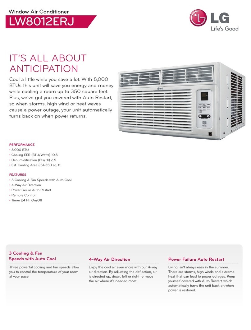 LG LW8012ERJ User manual