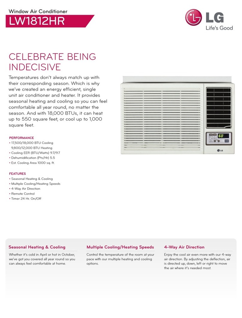 LG LW1812HR User manual