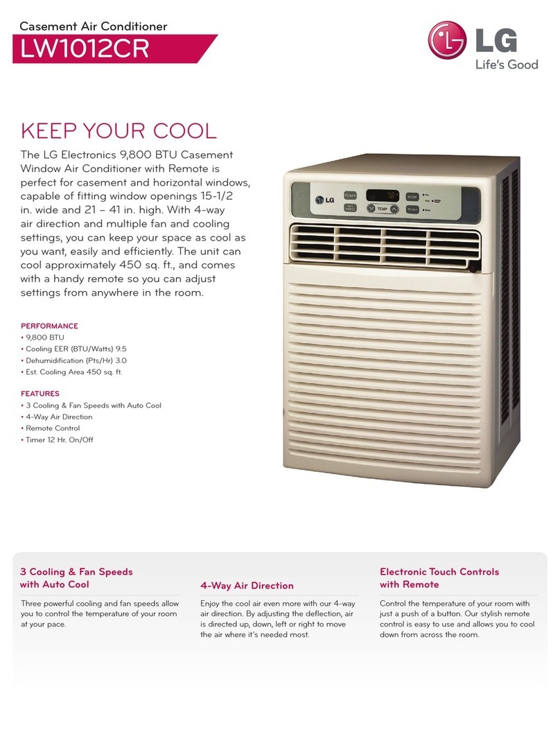 LG LW1012CR User manual