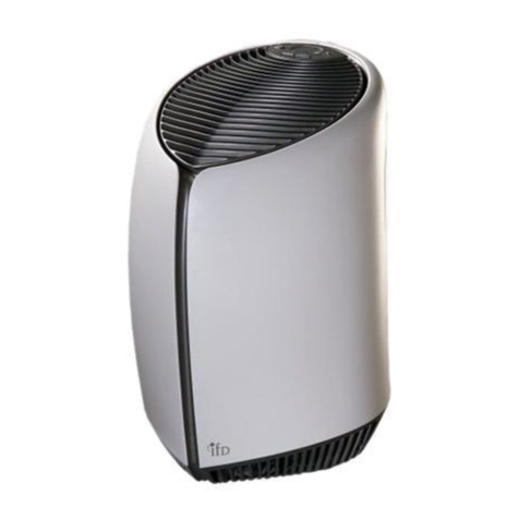 Honeywell HFD-130 - Germicidal Tower HEPA Air Purifier User manual