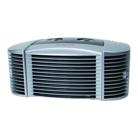 Honeywell HHT-011 - Permanent HEPA Type Tabletop Air... User manual