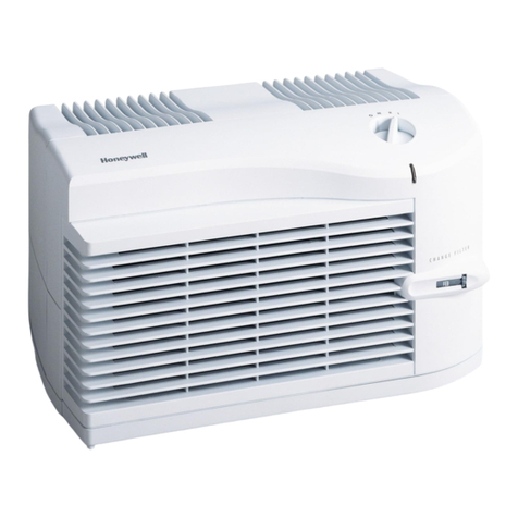Honeywell 16060 - Portable HEPA-Type Air Cleaner owner's manual