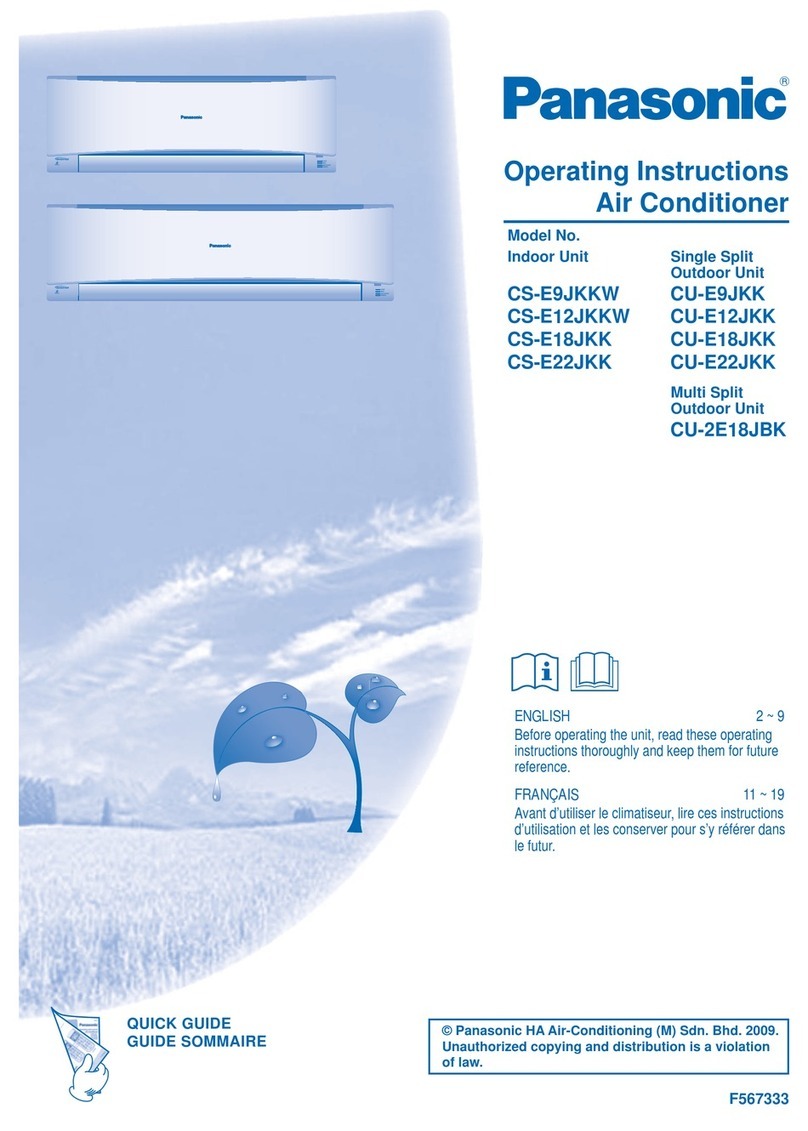 Panasonic CS-E18JKK User manual