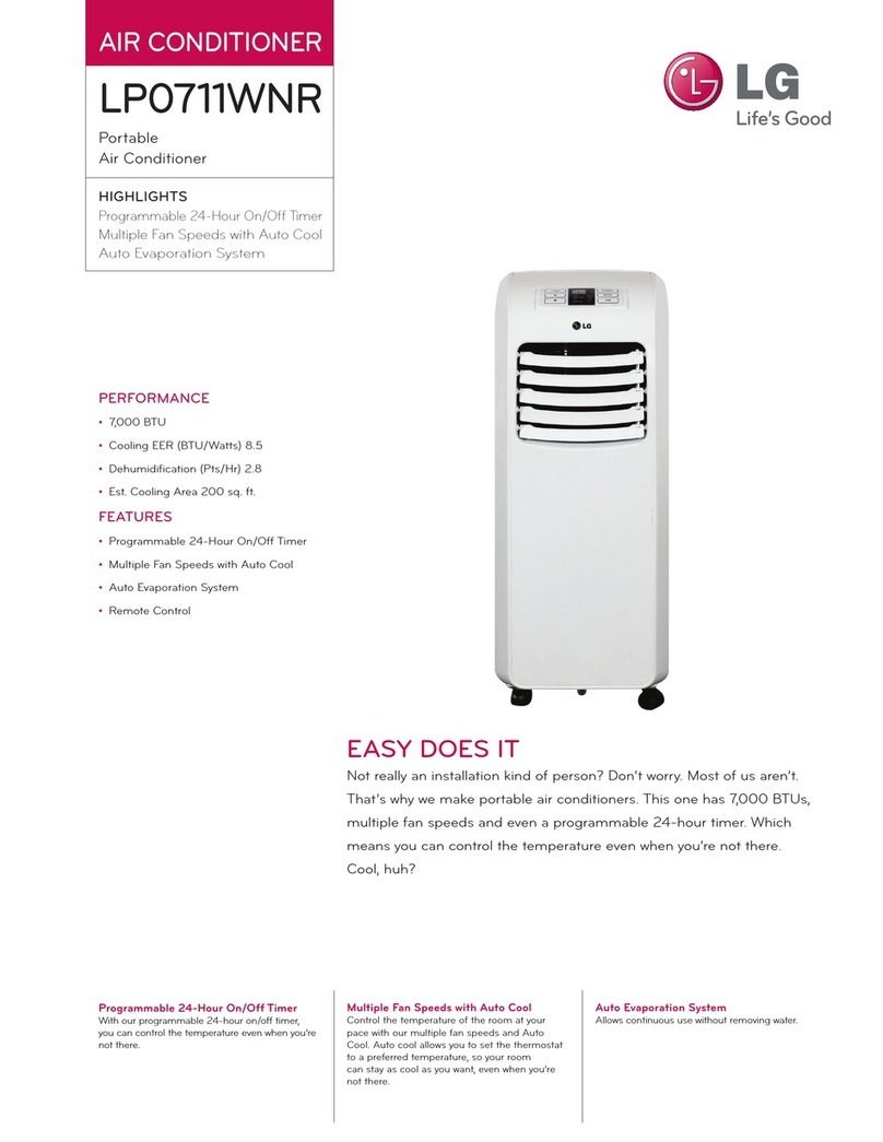 LG LP0711WNR User manual