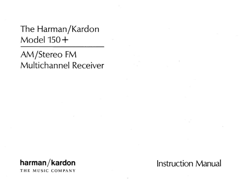 Harman Kardon DAL 150 User manual