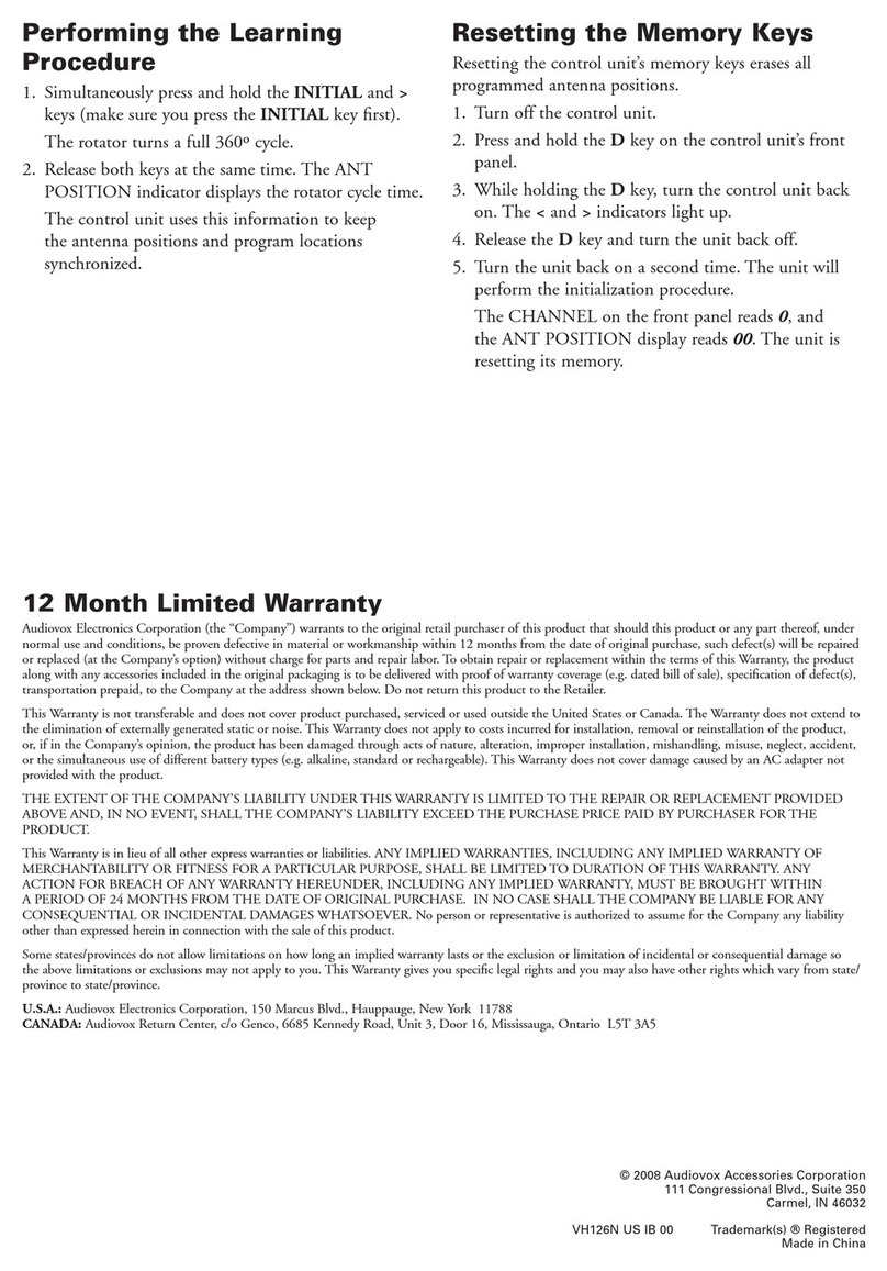 RCA VH126N Service manual