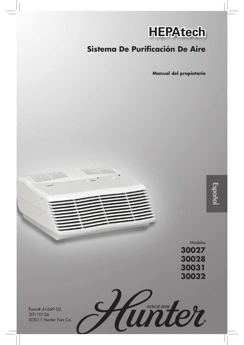 Hunter 30027 User guide