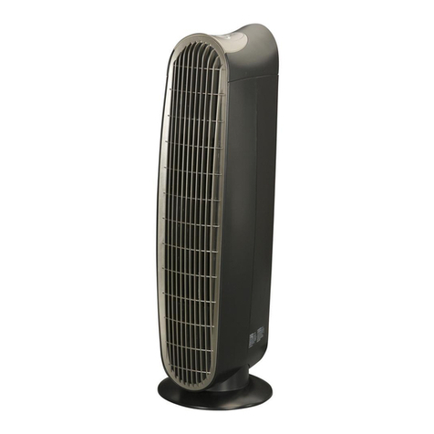 Honeywell HHT090 - HEPAClean Tower Air Purifier User manual