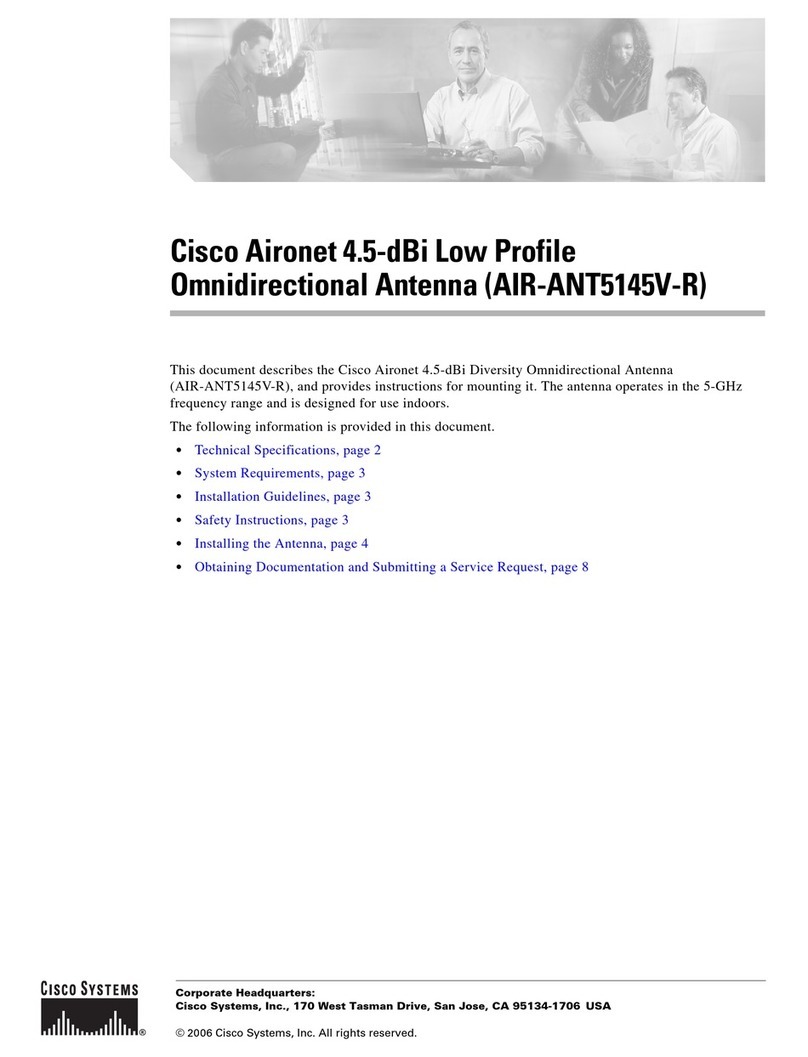 Cisco Aironet AIR-ANT5145V-R User manual