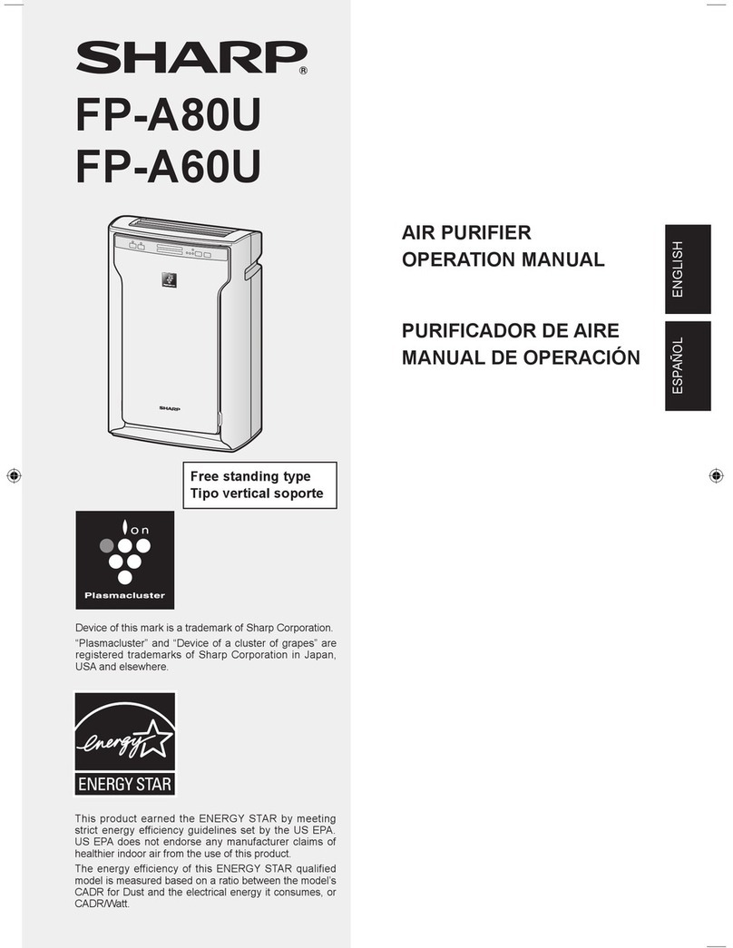 Sharp FP-A60UW User manual