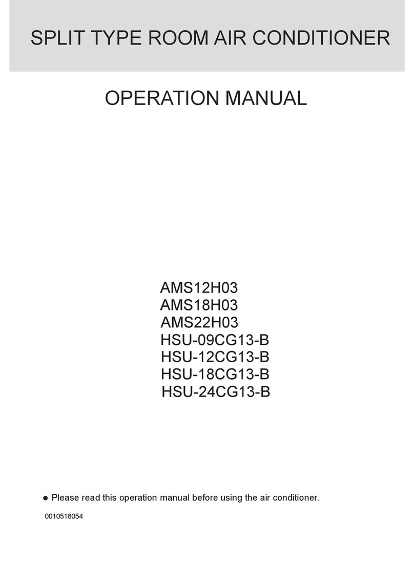 Haier HSU-09CG13-B User manual Haier HSU-09CG13-B User manual