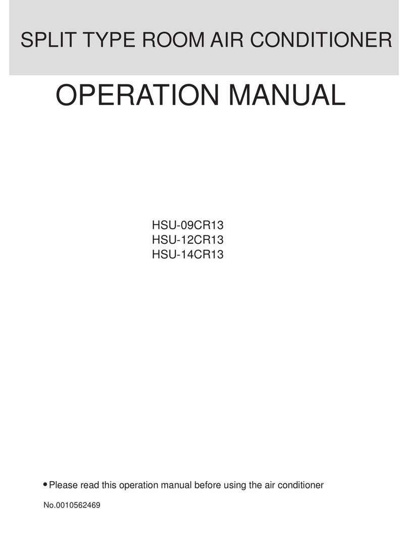 Haier HSU-09CR13 HSU-062CR01 User manual