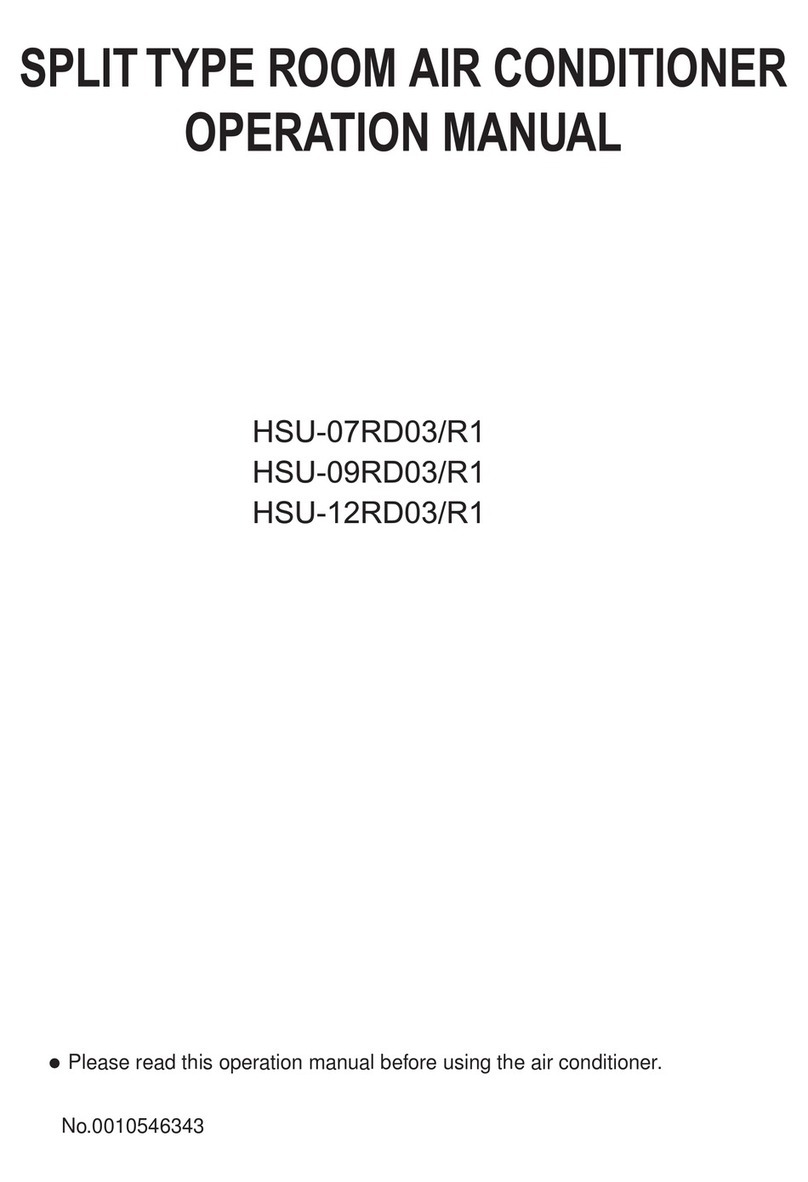 Haier HSU-07RD03 User manual