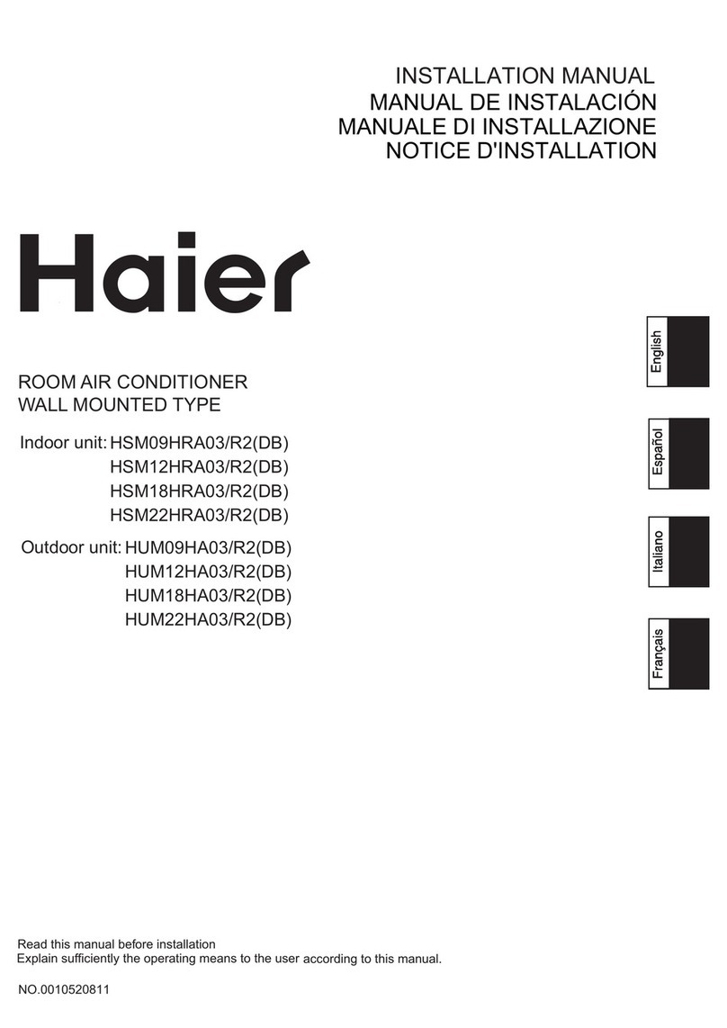 Haier HSM09HRA03 User manual