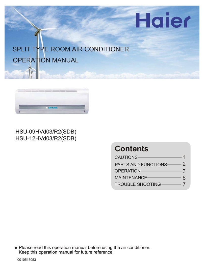 Haier HSU-09HVD03/R2 - annexe 2 User manual Haier HSU-09HVD03/R2 - annexe 2 User manual