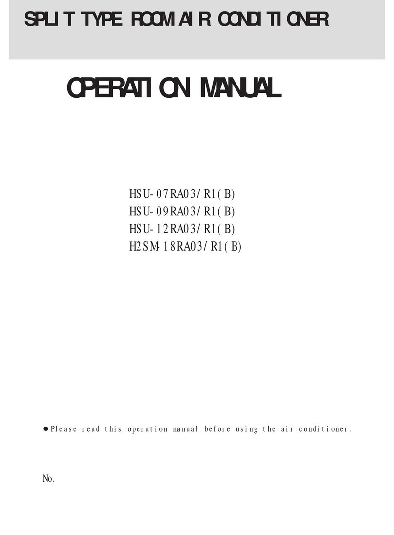 Haier H2SM-18RA03 User manual