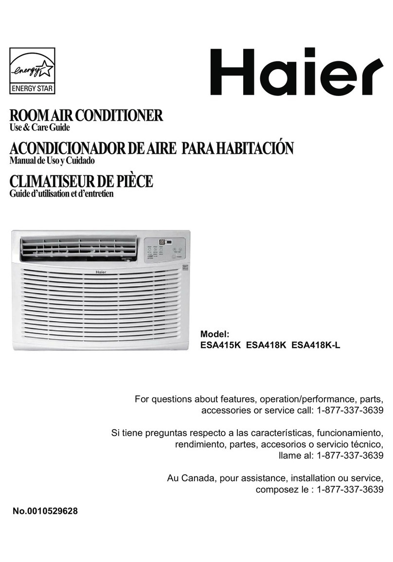 Haier ESA415K User manual