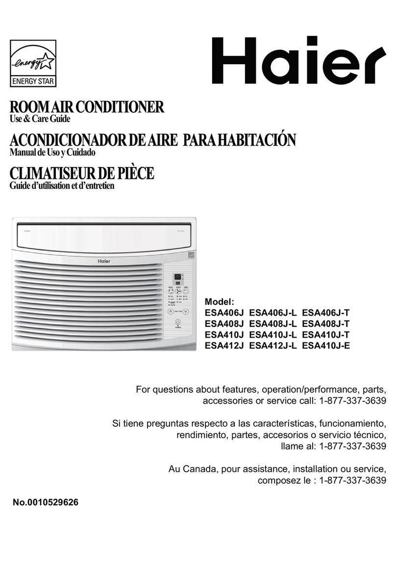 Haier ESA410J User manual Haier ESA410J User manual