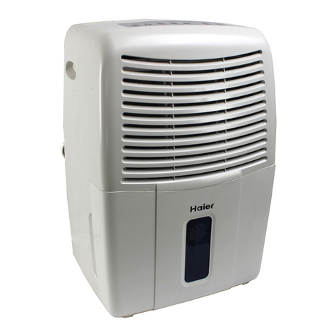Haier DE45EK User manual