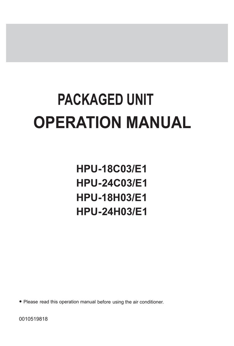 Haier HPU-18H03 User manual
