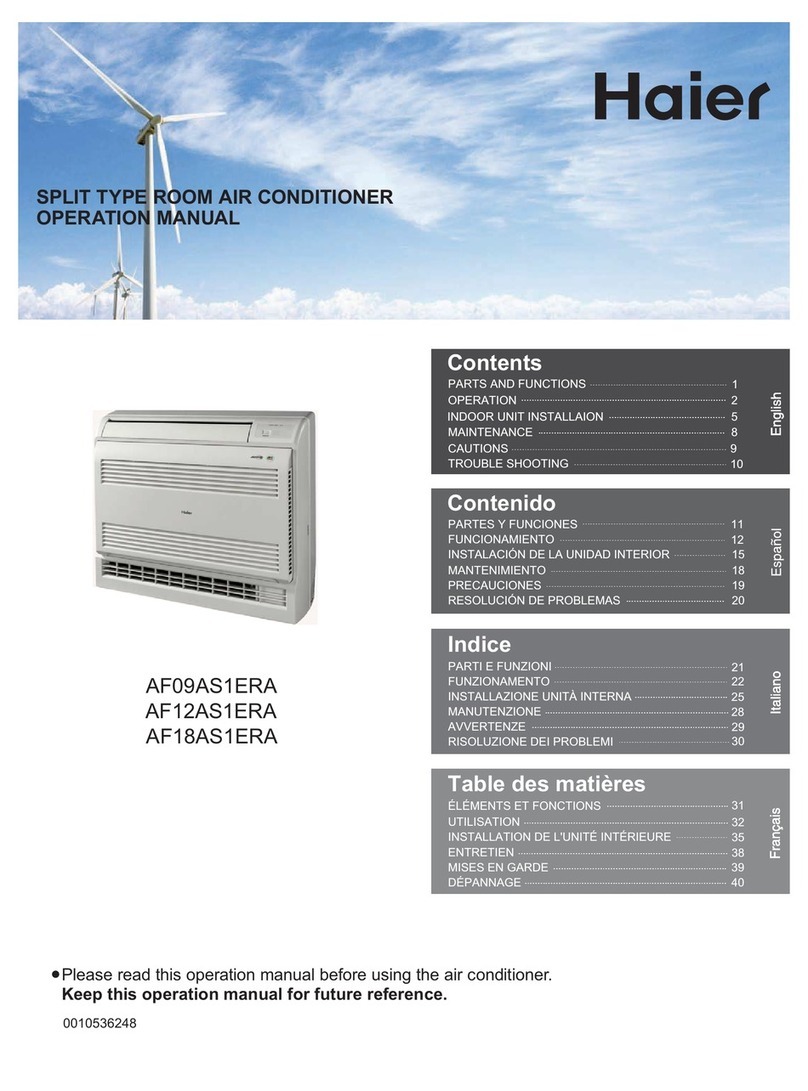 Haier HFM12HC03 User manual