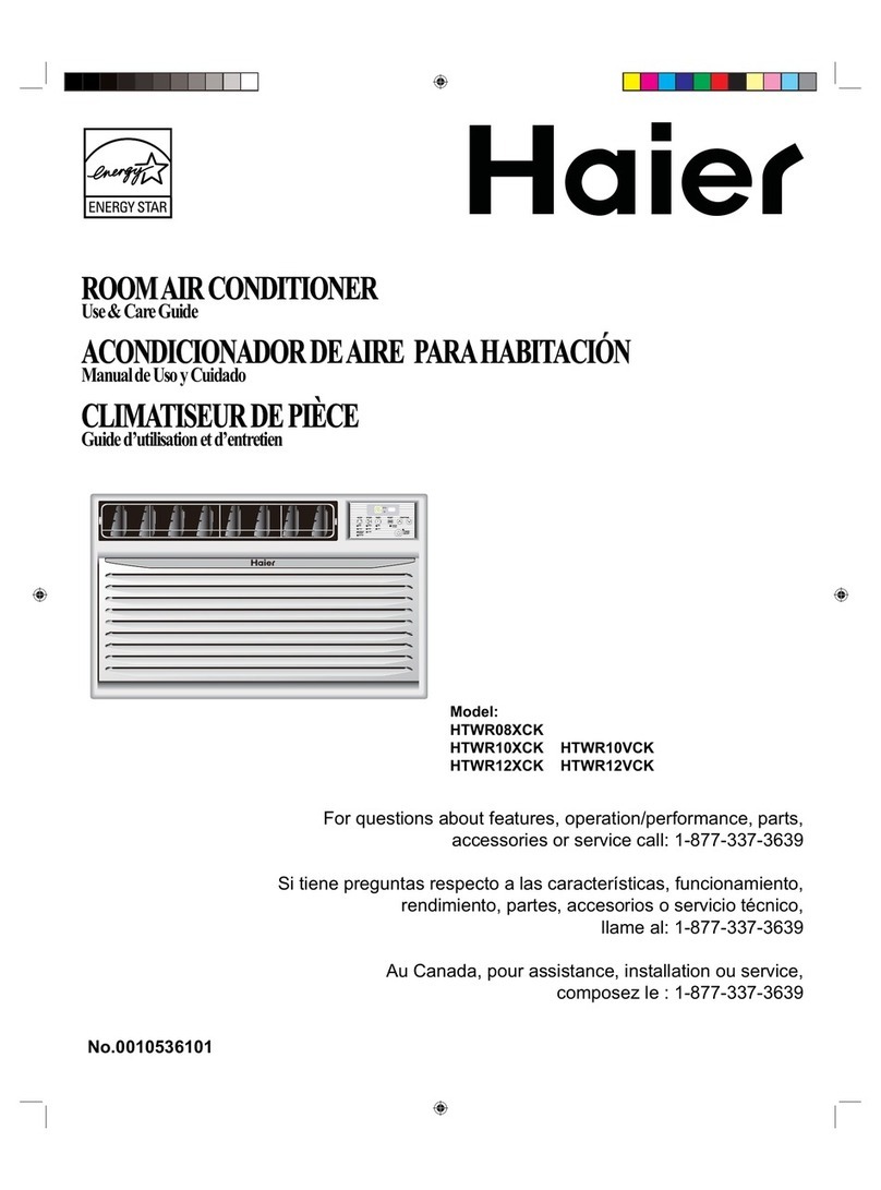 Haier HTWR12VCK User manual