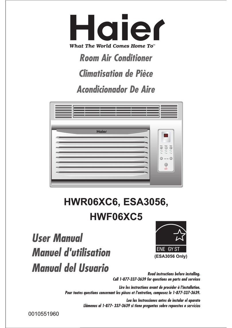 Haier HWF06XC3 User manual Haier HWF06XC3 User manual