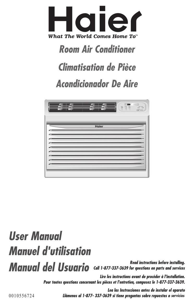 Haier HWF08XC3 User manual