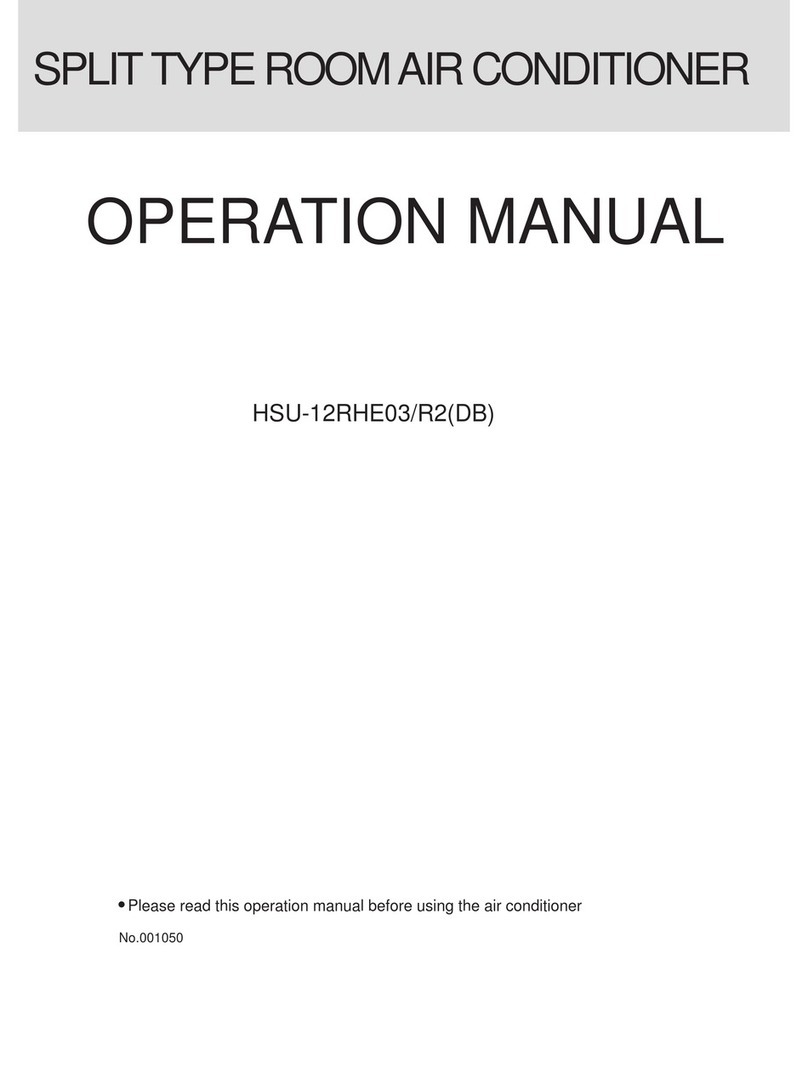 Haier HSU-12RHE03 User manual