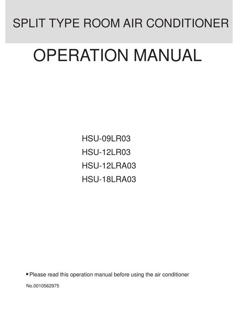 Haier HSU-12LR03 User manual