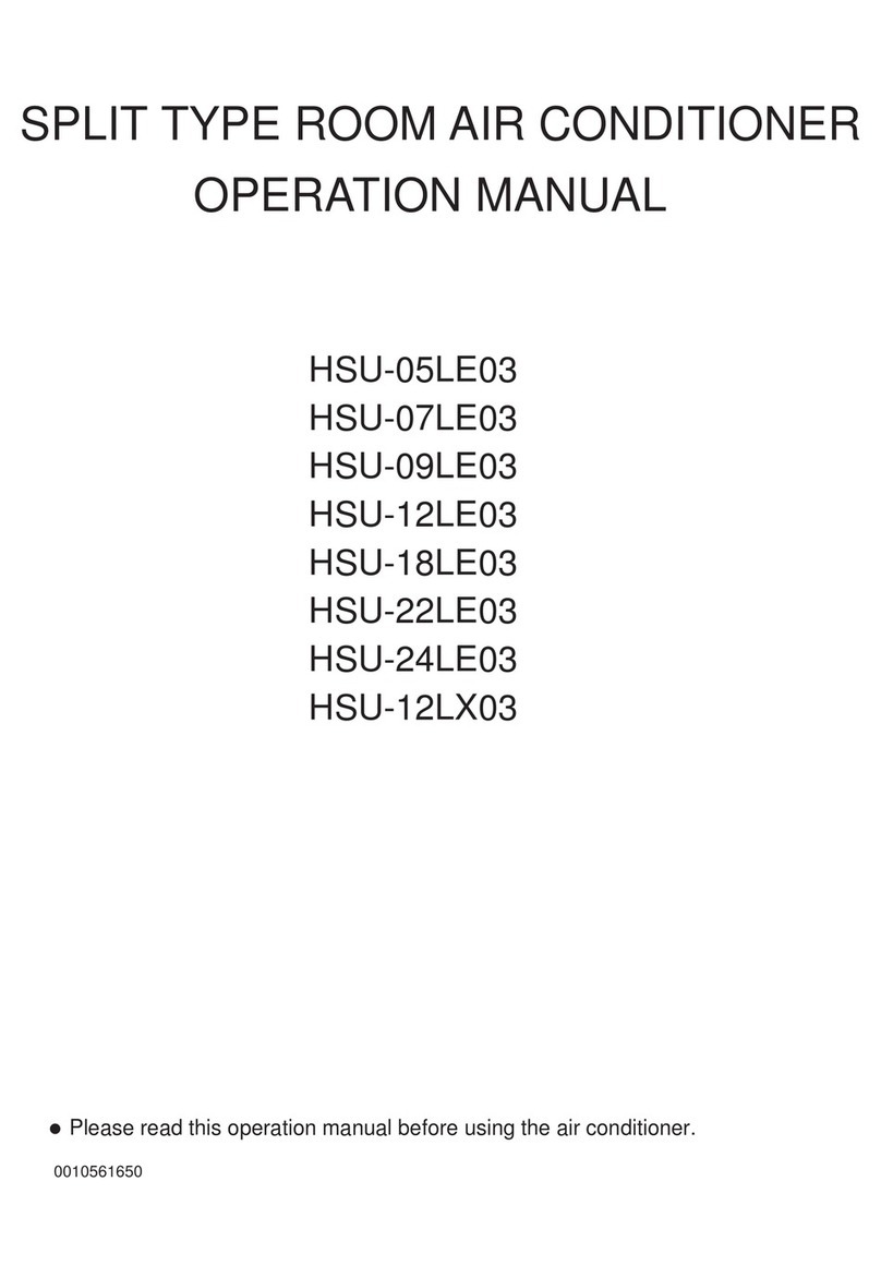 Haier HSU-12LX03 User manual